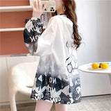 New Summer Coat Sunscreen Women's All-Match UV Protection Thin Jackets Sunscreen Short Outwear