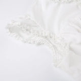 Cap Sleeve Lace Up