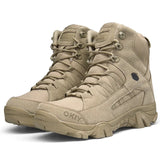 And Winter High-Top Climbing Boots Outdoor Tactical Boots Desert Boots Snow Boots Camping Large Training Shoes