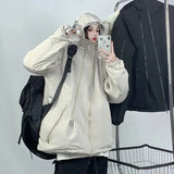 2023 Autumn Winter Hooded Casual Jackets For Women Outdoor Black Windbreak Bomber Women's Jacket