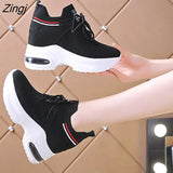 Womens Sneakers Women's Designer Shoes Tennis Female Woman Fashion Trainers Heels Summer Autumn PU Fabric Retro