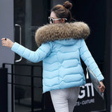 Faux Fur Parkas Women Down Jacket clothes Womens Parkas Thicken Outerwear hooded Winter Coat Female Jacket Cotton