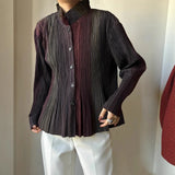 Folded Temperament Net Folding Set Thin Temperament Blouse Short-Sleeved Skirt Large Size Women's