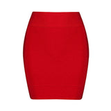 Bandage Skirts Sexy Women Summer Black Red 2020 New Arrival Bodycon Skirt Elegant Celebrity Party Club Ladies