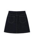 Sexy Women Denim Mini Skirt High Waist 2023 Summer Fashion Y2K A-Line Black Skirt Korean Harajuku Cotton Jeans