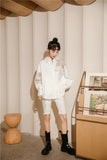 Patchwork Long Sleeve Blouse Women 2020 Autumn Button Up Collar White Shirt Tops And Bloues Aesthetic