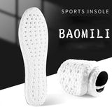 Deodorant Insole Shoe Pads Palmilha 3D Foot Acupressure Insole Men Women Soft Breathable Sports Cushion