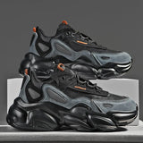 Summer Chunky Sneaker Women Couple Running Shoes Men Breathable Mesh Sports Shoes Thick Sole Walking Shoes Zapatillas
