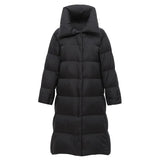 New Winter Women Down Coat Ultra Light Padded Coat 90% White Duck Down Puffer Jacket Female Lapel Snow Warm