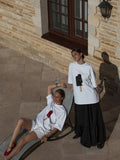 Sales Of Retro Simple Print T-Shirts In The Summer Free-Round Collar Pure Cotton Short