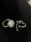 Irregular Geometric Cuff Ring- Outfit