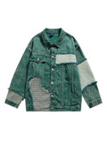 Jacket for Women Clothes Oversized Jeans Coat Korean Coats Spring Fall 2023 New Jackets for Women Green