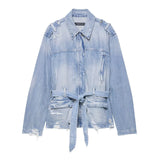 Women's Casual Casual Design Denim Jacket Jacket In Fall 2025