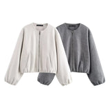Women's Clothing 2025 Autumn Fashion Tight Under The Soft Zipper Jacket