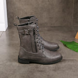 New Large-Size Round Head Coarse And T-Chain Side Zipper Solid Color Low-Clip Lady Martin