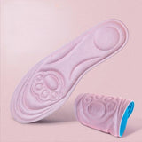 Deodorant Insole Shoe Pads Palmilha 3D Foot Acupressure Insole Men Women Soft Breathable Sports Cushion
