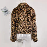 Faux Fur Leopard Jacket- Outfit