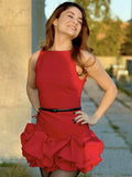 Party Dress Women's Cascadal Short Dress 2025 Dress-Up Long Sleeves Of The