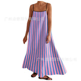 Bump Cotton Leprosy Sling Dress 2025 Spring And Summer