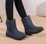 Women's Boots 2022 Platform Winter Boots Size 43 Snow Boots Women High Tube Waterproof Warm Plush Cotton Shoes Botas De