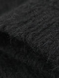 Autumn Winter Extra Long Black Thickened Warm Wool & Blends Coat for Women Double Breasted Fashion New in