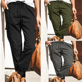 Solid Color Casual Fashion Pocket Lace-up
