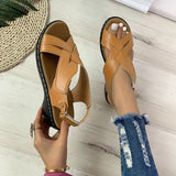 Large-Size Women's Shoes 2025 Summer New Beach Women's