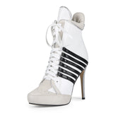 Sports With Fine High And Large Size 44 Women's Fashion Short Boots Boots