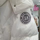 New Women's Hooded And Thickened Down Fashion Medium And Long Down Jacket