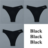 Sexy Thongs Panties Women G-String Female Underpants Seamless Comfortable Intimate Underwear Female Low-Rise Thong