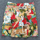 Summer Bandage Skirt Women Bodycon Skater Midi Length Ladies Retro Vintage Casual High Waist Work To Wear Sheath