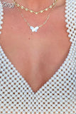 Pearls Patchwork High Street Tube Tops Deep V Neck Sexy Women Bustiers Cropped Hollow Out Backless Cover Up Tank