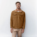 And Winter Men's Jacket With Velvet Cotton Work Clothes Casual Jacket