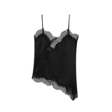 Women's ZA Irregular Lace Side Pure Lusty