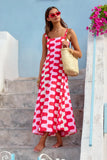 Zingj Summer Resort French Condole Print Long