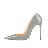 12 cm Women Pumps Patent Leather Pointed Toe Women Shoes High Heel Stiletto Party Shoes Women QP022