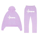 Y2K Harajuku Hip Hop Nofs Pattern Slim Hooded Sweater Men Gothic Casual Fashion Sports Suit For Men And Women For