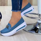 2025 New Pine Cream Bottom Round Head Solid Single Shoes Light Mouth Pedal Thick Sole Single Shoe