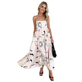 Zingj Spring And Summer 24 New Women's Small Fresh Flower Condole Dress
