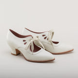 Hollow High Heel With Large-Size Single-Shoe Women's Sharp Leather Face Shallow Casual