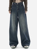baggy boyfriend jeans with washed