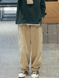 High Waist Pocket Straight Leg Pants-Outfit