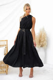 Zingj Spring And Summer New Wish One Shoulder Slim Waist Wipe Show Back
