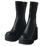 World Tour Platform Boots-Outfit