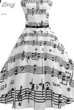 Women Summer Dress Floral Print Retro Vintage 1950s 60s Casual Party Office Robe Rockabilly Dresses Vestido
