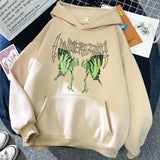 New Oversized Sweatshirt Women Gothic Skull Butterfly Harajuku Print Grunge Hoodies Women Casual Loose Hoodie Tops