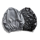 Autumn And Winter New American Retro Hip Hop Y2K Loose Men And Women Thin Baseball Clothing Street Racing Clothing