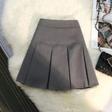 Skirt Women's Large Size 100-Fold Skirt 2025 New High-Rise Slim Small Man Anti-Walking Spring, Autumn And Winter A Short