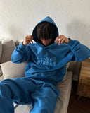 Retro Goth 3D Foaming Pattern Hoodie Men Street Hip Hop Casual Loose Sweatshirts Harajuku Couples Oversized Tops