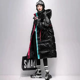 Winter Down Coat Jackets Women Hooded Parka Winter Clothing Snow Coat Casual Thick Short Puffer Jacket Bright